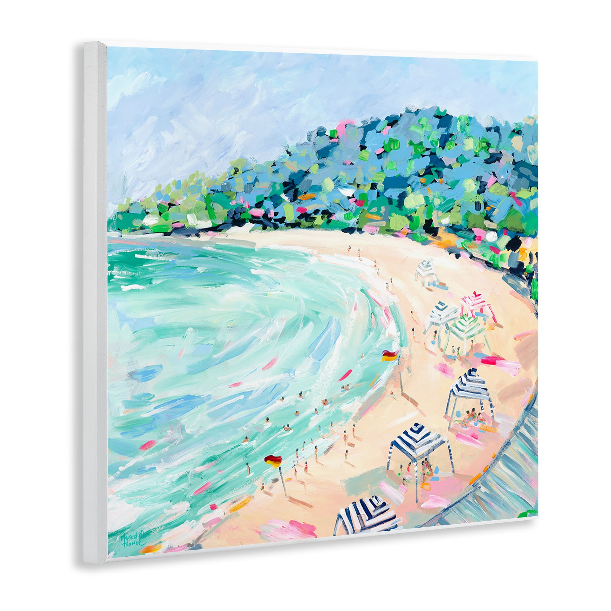 Stupell Industries Good Times Noosa Beach Wall Plaque Art, design by Meredith Howse