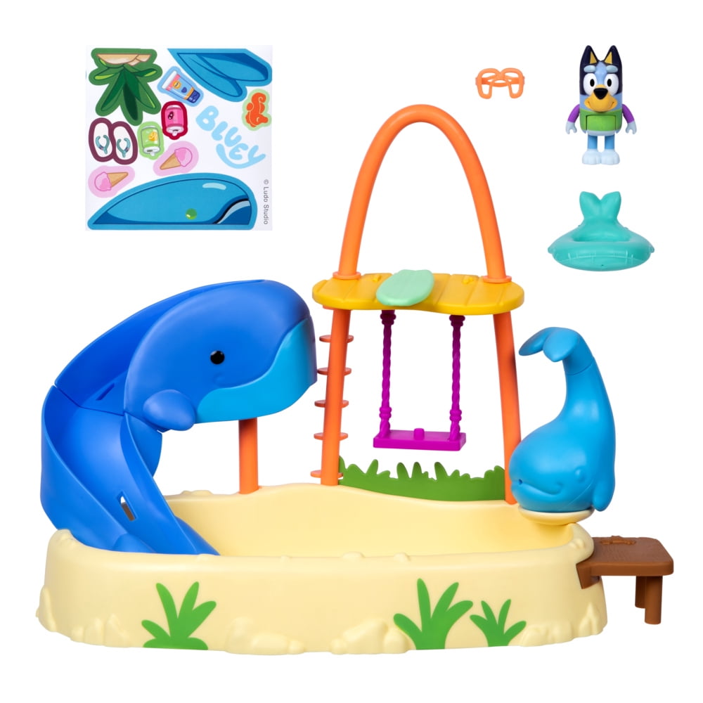 Bluey Colour Change Whale Island Playset - Walmart Exclusive
