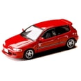 thumbnail image 4 of Honda Civic (EG6) RHD "Myogi Night Kids" Red "Initial D" (1995-2013) Manga 1/64 Diecast Model Car by Hobby Japan, 4 of 6