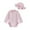 Pink02, variant on eczipvz Girls Swim Suits Baby Girls Long Sleeve One Piece Rash Guard Swimsuit with Zipper, UPF 50+ Sun Protection(Khaki,12-18 Months)