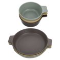 thumbnail image 1 of LEEYNEER 1 Set Plastic Dinnerware Sets Unbreakable Reusable Dinnerware Set Kitchen Plates And Bowls Sets Dishwasher Microwave Safe Plates For Camping Picnics, 1 of 1