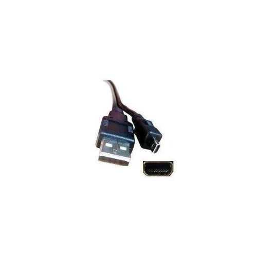2m USB Cable Negro para Sony S-Marco DPF-A700 dpfa 700 Marco de fotos digital 