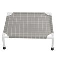 thumbnail image 1 of Elevated Dog Bed, Sturdy and Cooling, Removable, Washable and Portable, for All Seasons, Square Pattern, 1 of 4