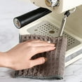 thumbnail image 4 of 8Pcs Washcloths Microfiber Towel Rag Cleaning Cloth Waffle Pattern Restaurant Water-Absorbent Bar Tableware Kichen, 4 of 10