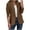 Brown, variant on Women's Open Front Blazer with Shoulder Pads Long Sleeve Lightweight Suit Jacket Business Office Work Professional Blazer