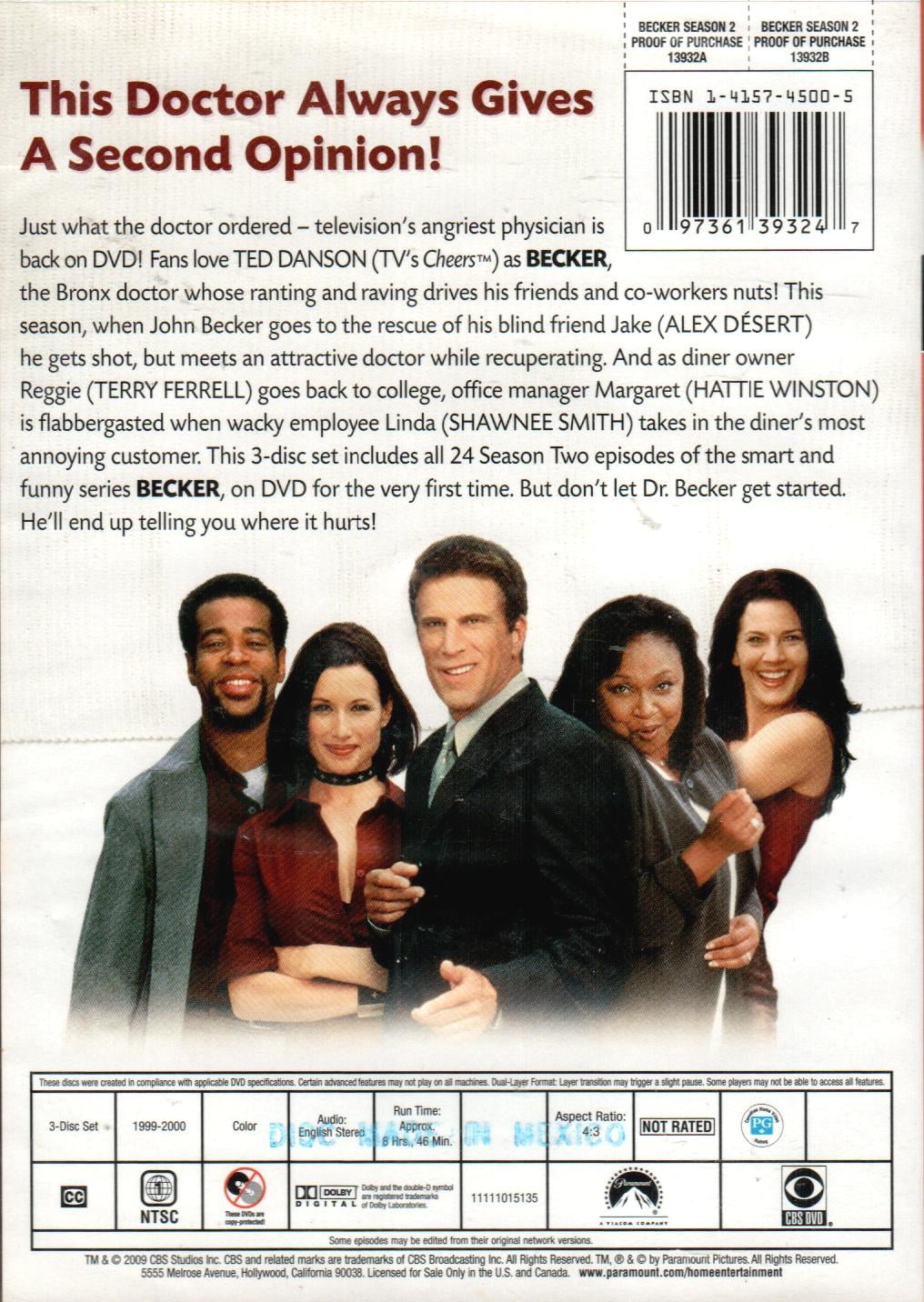 Becker: Second Season (DVD), Paramount, Comedy - Walmart.com