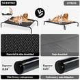 thumbnail image 2 of Cama Elevada para Perro,Cama para Perro,con Malla Lavable y Transpirable, Pies de Goma Antideslizantes, Apto para Uso Interior y Exterior, 2 of 6