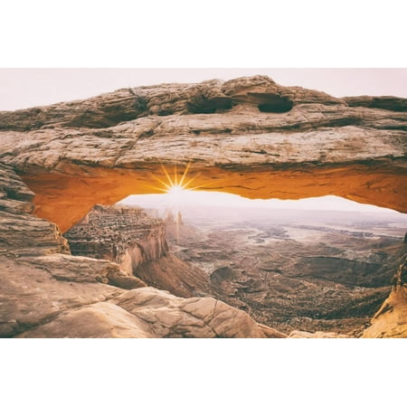 - Divine Morning Star at Mesa Arch, Moab, Utah, Canyonlands Print Wall Art By Vincent James