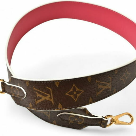 Pre-Owned Louis Vuitton Shoulder Strap LOUIS VUITTON Bandouliere Monogram Hot Pink... (Good)
