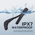 thumbnail image 4 of Monster Boomerang Altavoz Bluetooth con banda para el cuello, Altavoz para el cuello Bluetooth inalámbrico, tiempo de reproducción de 12 horas, sonido estéreo 3D verdadero, ropa de sonido portátil, IP, 4 of 5