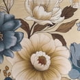 thumbnail image 6 of Dintszyayue Floral Comforter Set King Size 7 Pieces Bed in a Bag Khaki Flower Bedding Sets Lightweight Pillowcases for All Season(90"X104"), 6 of 7
