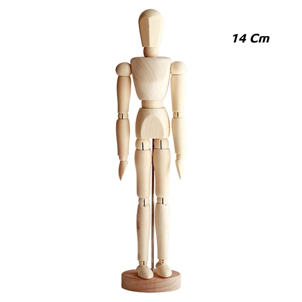 Sketching Artist Movable Limbs Male Wooden Figure Model Doll Toys