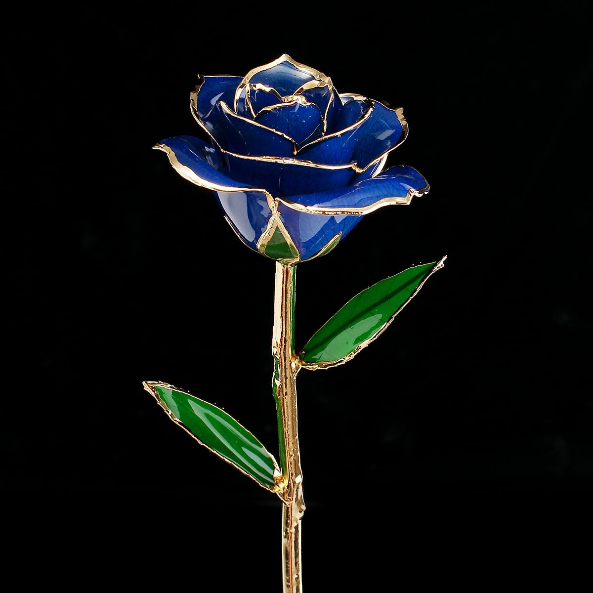 Details about   Gold Rose Flower Long Stem Golden Dipped Flower Valentine's-Day O4K1 