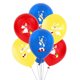 thumbnail image 5 of 21 Uds. Conjunto de globos sónicos de araña erizo, decoraciones para fiesta de cumpleaños de bebé sónico, globos de látex de alta calidad de 12 pulgadas JM, 5 of 5