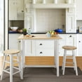 thumbnail image 5 of 3-Piece Breakfast Set made with Solid Wood - White, 5 of 14