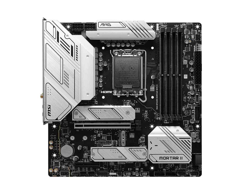 MSI MAG B760M MORTAR WIFI II Gaming Motherboard (Supports 12th