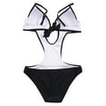 thumbnail image 4 of BKQCNKM One Piece Swimsuit Women Swimsuit Women Womens Swimsuits Plus Size Swimsuit For Women Womens One Piece Swimsuits Women Swimsuits High Cut Adjustable Bathing Suit For Women, White, M, 4 of 8