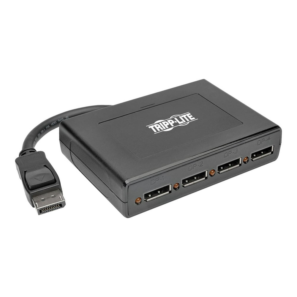 Tripp Lite 4Port DisplayPort Multi Stream Transport MST Hub 4K DP 1.2