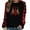 Red B, variant on IROINNID Reduced Christmas Sweatshirts for Women Xmas Printed Casual Pullover Long Sleeves Crewneck Tops,Red