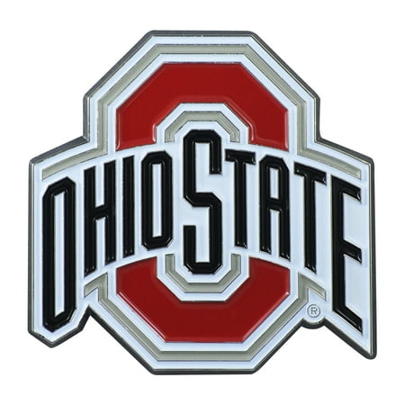 Ohio State University Color Chrome Car Emblem (The Best Cal State Universities)