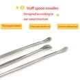 thumbnail image 3 of 7pcs/Set Ear Pick Ear Spoon Stainless steel earwax Steel Earwax Removal Tools Kit with Storage Box Silver Color, 3 of 9