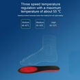 thumbnail image 6 of Rechargeable Heated Insoles, Adjustable Size Electric Heated Insoles for Men Women, Foot Warmers with Remote Control for Outdoor Winter Camping Skiing, 6 of 11
