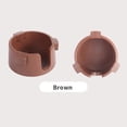 thumbnail image 2 of SAYOO Portavasos antiderrames, Posavasos Impermeable con Pegamento Inferior, Portavasos con Aislamiento Térmico para la Oficina en casa, 11.3 * 5.3 cm SAYOO casual, 2 of 7
