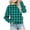Light Blue, variant on Nskgu Girls Casual Long Sleeve Sweatshirt Crew Neck Cute Pullover Relaxed Fit Tops Girls Long Sleeve Shirts Plaid Printed Sweatshirt
