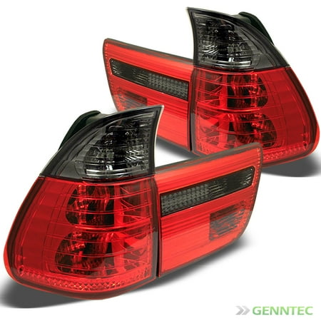 - For 2000-2006 BMW E53 X5 Red Smoke Tail Lights Lamps Rear Brake Tail Lights New Pair L+R 2001 2002 2003 2004 2005
