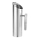 thumbnail image 1 of Stainless Steel Water Pitcher With Ice Tea Pot Jug Cold Beverages Pot Ktv Bar Accessories 1.5l, 1 of 5