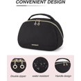 thumbnail image 4 of Travel Toiletry Bag for Women, Extra Large Opening Bag, Water-resistant travel essentials, Double-way Zippers Cosmetic Makeup Bag with Carry Handle, 4 of 4