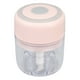 thumbnail image 3 of Picadora de Ajo Eléctrica, Mini Picadore de Verduras Portátil de 250 ml, Triturador de Ajo Recargable Por USB, Picadore de Cebolla Con Cuchilla de Acero inoxidable, 3 of 7