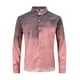 thumbnail image 1 of Blusa y camisa de manga larga con cuello alto para hombre, blusa de poliéster con estampado de botones y degradado, a la moda, para hombre, 1 of 7