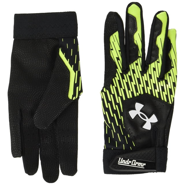 Guantes de Béisbol Juveniles Under Armour Clean Up para Niños Negro