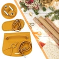 thumbnail image 3 of Bolsa de PU DIY, juego de tejer, funda de bolso de hombro, correa de hombro ajustable de repuesto Amarillo jinwen Fabricación de bolsos de mujer DIY, 3 of 8