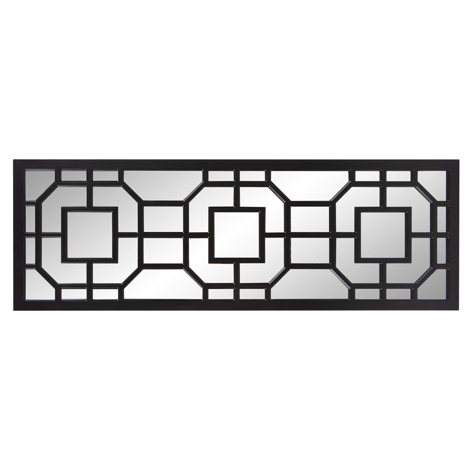 Tyler Dillon Rectangular Contemporary Aldrich Wall Mirror 15.75"W x 46.5"H