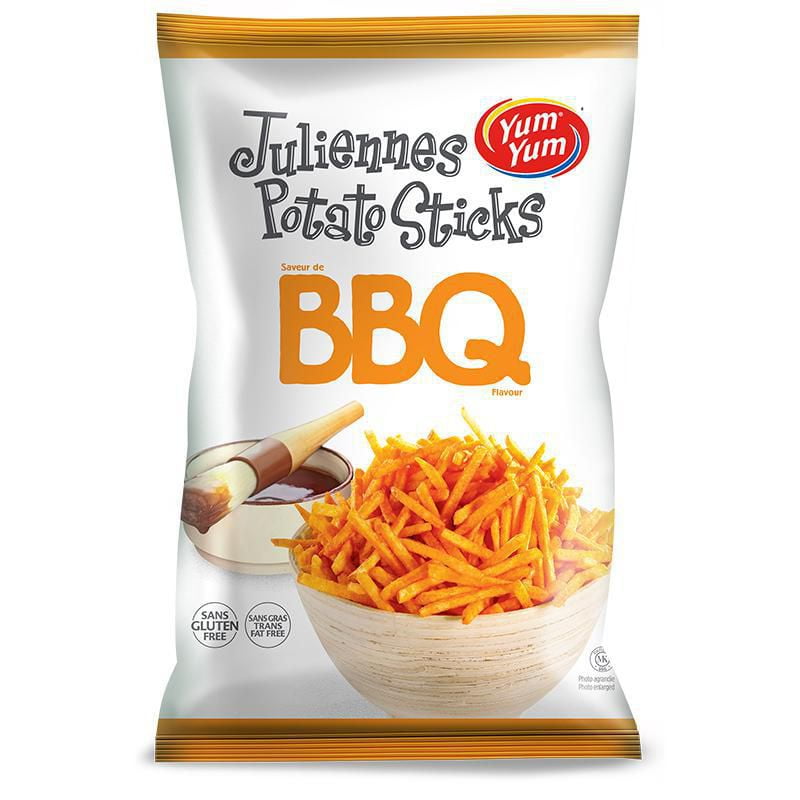 Yum Yum Potato sticks BBQ 300g, Yum Yum Potato sticks BBQ 300g