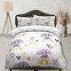 thumbnail image 2 of Boho Rainbow Pattern Elephant Bedding Cute Duvet Cover Set, Kids Bedding Full,, 2 of 5