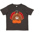 thumbnail image 3 of Inktastic Thanksgiving Turkey with Pumpkin Boys or Girls Toddler T-Shirt, 3 of 5