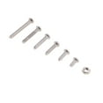 thumbnail image 4 of 230 Piezas de Tornillos de Perno de Botón de material acero Inoxidable M2 + Tuercas es Yotijar Tornillo Hexagonal de Cabeza, 4 of 10