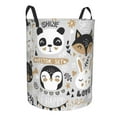thumbnail image 2 of Daiia funny Animals Series Laundry Hamper With Handles Large Storage Basket/Toy Organizer/Dirty Clothes Collapsible Waterproof For College Dorms, Bedroom,Bathroom, 2 of 8