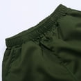 thumbnail image 4 of Kids Cargo Shorts GreenWork Shorts Classic Fit Elastic Waist Shorts Boys Athletic Shorts Boy Pants Size 14-15Years Summer&nbsp;Clothing, 4 of 8