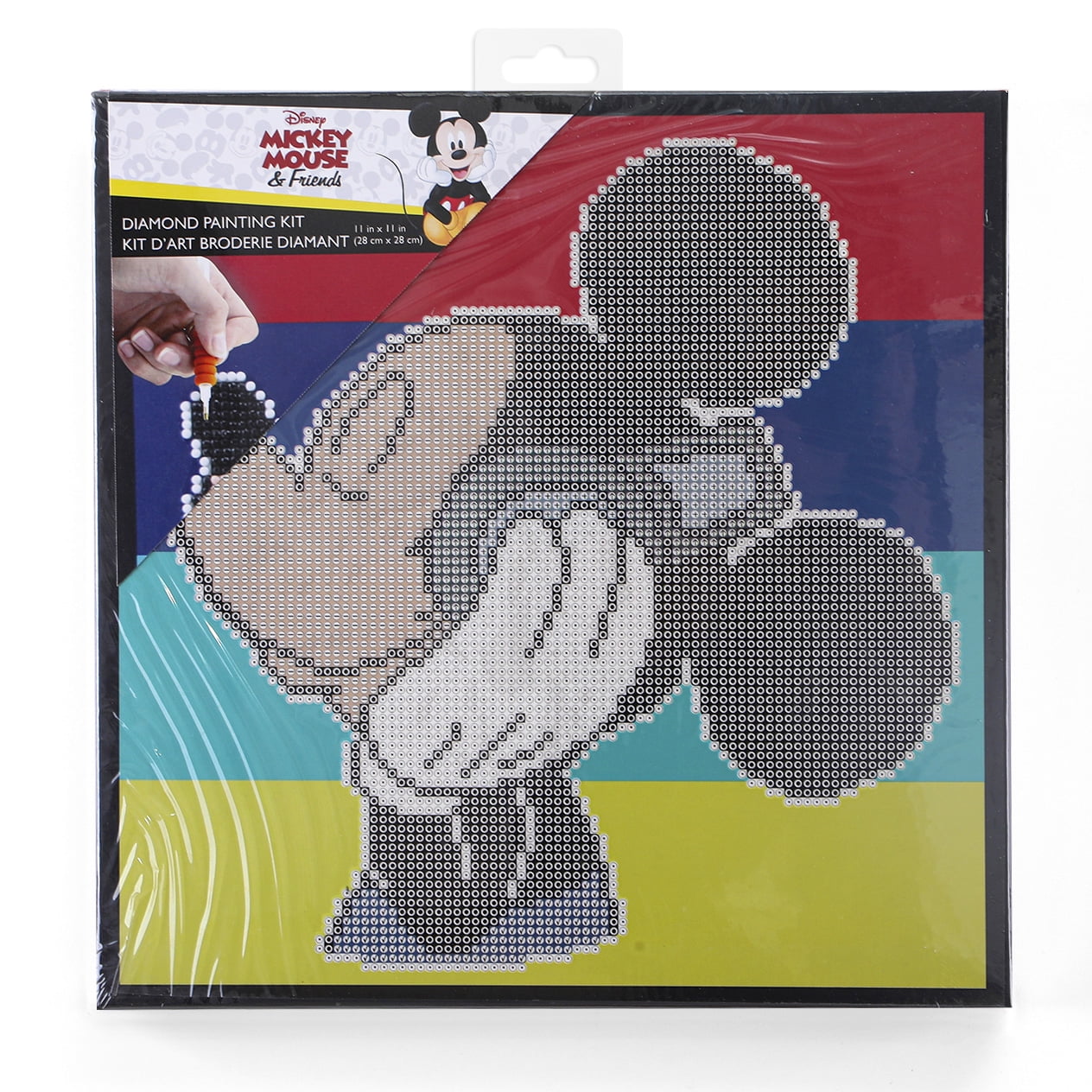 Diamond Dotz Mickey Disney Diamond Painting Kits for Adults - Diamond Art Kits a Relaxing Creative Craft Kit with Dotz Gems 11"x11"