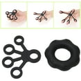 thumbnail image 4 of Finger Exerciser, Flexible Finger Stretcher, Silicone Hand Grip Strengthener Finger Stretcher for Weak Hands Elderly (black), 4 of 5