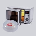 thumbnail image 5 of Large Microwave Cover for Food Easy Grip Microwave Splatter Cover Guard Lid with Steam Vent and BPA Free & 11.5 Inch,Dishwasher Safe, 5 of 8