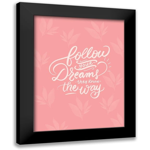 Batista, Dee 12x14 Black Modern Framed Museum Art Print Titled - The Way
