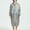 Grey, variant on Sentmoon Womens Rain Jacket with Hood Long Sleeve Ponchos Solid Color Breathable Waterproof Button up Rain Coats for Women for Hiking & Camping Free Size