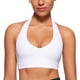 thumbnail image 1 of Sostén INGIA Halter Longline con Relleno y Espalda Baja Blanco M, 1 of 5