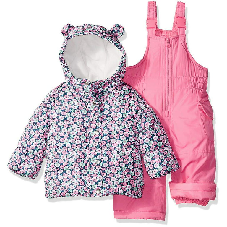 Carters Toddler Girls 2 Piece Outfit Fuzzy Hooded Top & Leggings Set Size  2T-3T
