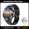 thumbnail image 1 of 2023 nuevo reloj inteligente de pantalla 454*454 siempre muestra la hora Bluetooth llamada música Local reloj inteligente para hombres Android TWS auriculares Tan Jianjun  unisex, 1 of 2